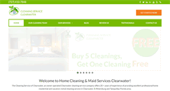 Desktop Screenshot of cleaningserviceclearwaterfl.com